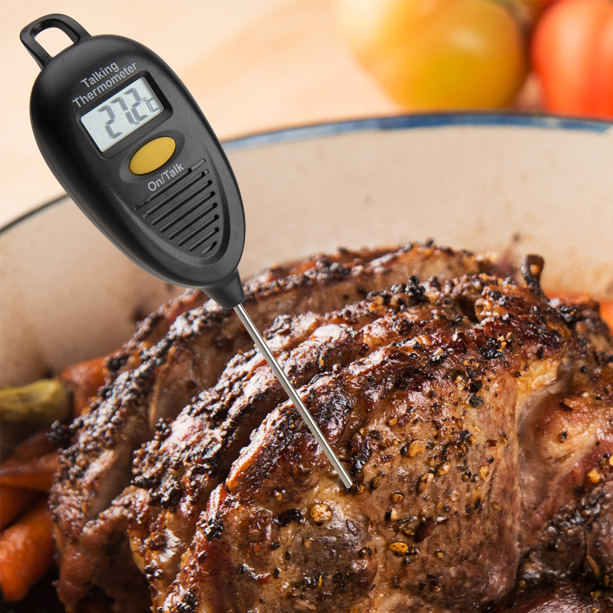 Talking Food Thermometer