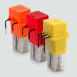 Liquid Level Finder Dual Levels in orange, yellow and red